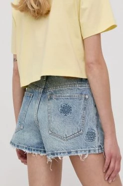 Γυναικεία Σορτς Τζιν σορτς Miss Sixty χρώμα: μοβ, -Miss Sixty Κατάστημα unnamed file 1349