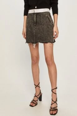 Γυναικεία Φούστες Miss Sixty - Τζιν φούστα γραφίτης