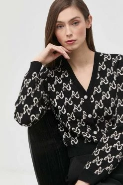 Γυναικεία Με φερμουάρ Πλεκτή ζακέτα Miss Sixty μαύρο