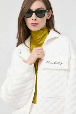 Γυναικεία Κοντά μπουφάν Μπουφάν Miss Sixty άσπρο,