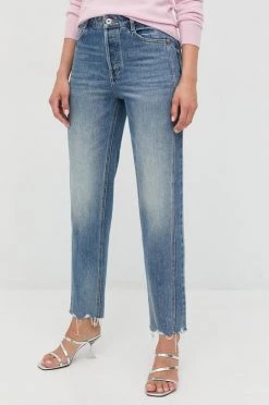 Γυναικεία Straight και Regular Βαμβακερό τζιν Miss Sixty μπλε