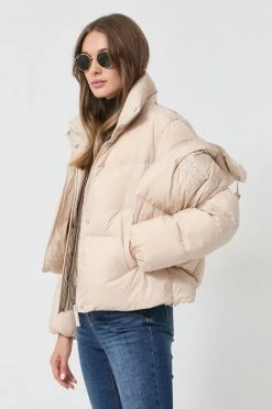 Γυναικεία Κοντά μπουφάν Μπουφάν με επένδυση από πούπουλα Miss Sixty μπεζ, -Miss Sixty Κατάστημα unnamed file 41