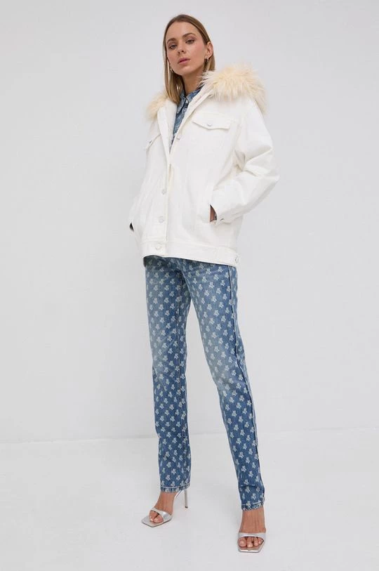 Γυναικεία Κοντά μπουφάν Μπουφάν Miss Sixty άσπρο 4 Γυναικεία Κοντά μπουφάν Μπουφάν Miss Sixty άσπρο - Image 2