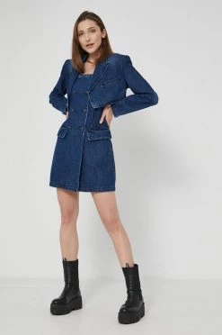 Γυναικεία Φορέματα Τζιν φόρεμα και μπουφάν Miss Sixty ναυτικό μπλε