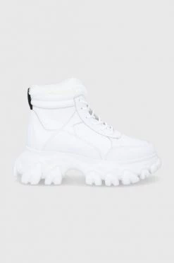 Γυναικεία Sneakers Δερμάτινα παπούτσια Miss Sixty χρώμα: άσπρο