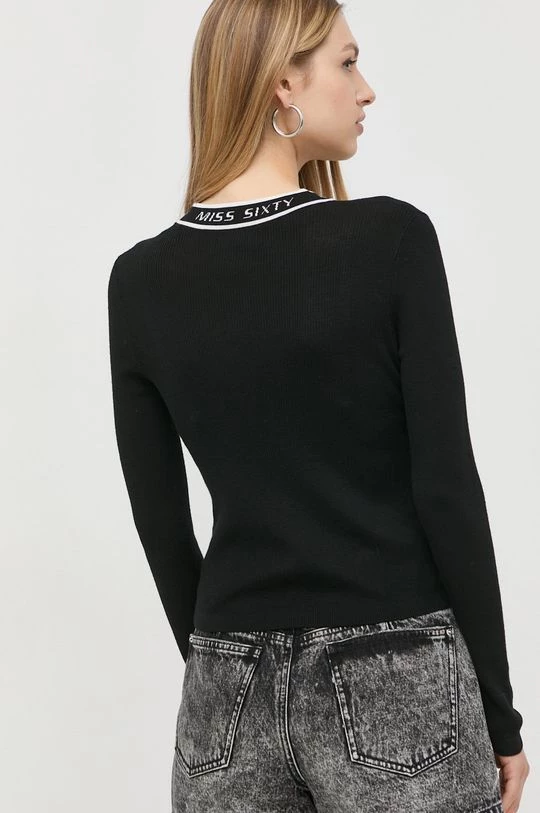 Γυναικεία Με φερμουάρ Μάλλινη ζακέτα Miss Sixty μαύρο 5 Γυναικεία Με φερμουάρ Μάλλινη ζακέτα Miss Sixty μαύρο - Image 3