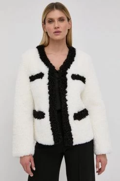 Γυναικεία Κοντά μπουφάν Μπουφάν Miss Sixty χρώμα: άσπρο