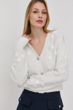 Γυναικεία Με φερμουάρ Μάλλινη μπλουζα Miss Sixty χρώμα: άσπρο